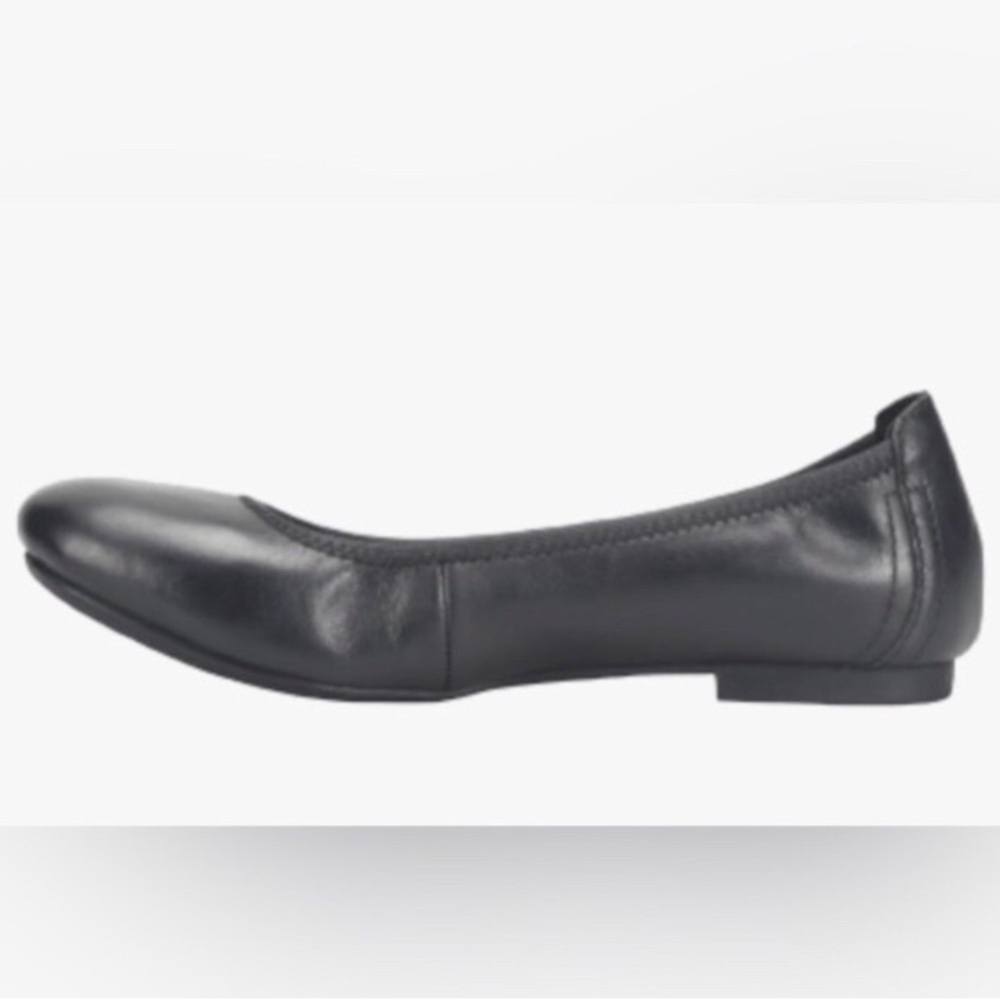 Born Black Leather Ballet Casual Career Flats Shoes 8